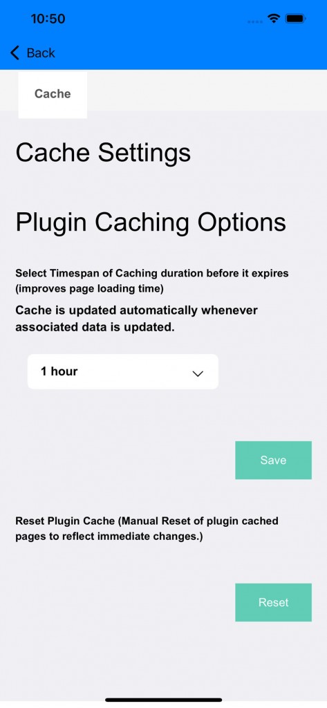 GagaClass Settings - cache 2