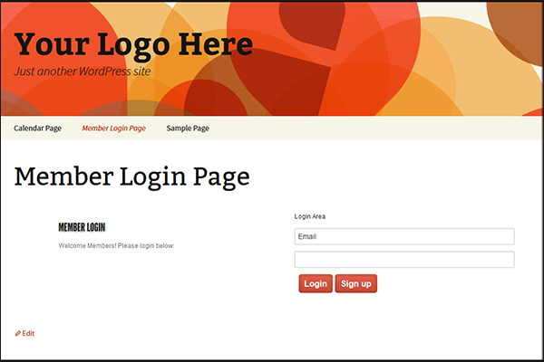 login